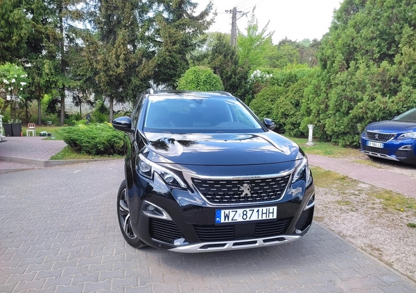 Peugeot 5008 cena 83900 przebieg: 152300, rok produkcji 2018 z Gołdap małe 466
